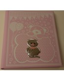 Album gufo rosa scarpette celeste argento Album gufo rosa scarpette celeste argento